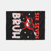 Couverture Polaire Six Seven Bruh 67 Meme 6 7 Valentines Day Heart Da (Devant (Horizontal))