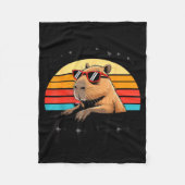 Couverture Polaire Six Seven Bruh 67 Meme Capybara  (Devant)