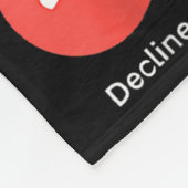 Couverture Polaire Six Seven Calling Meme Minimalist Trendy Phone Scr (Coin)