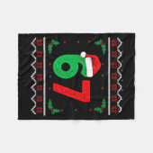 Couverture Polaire Six Seven Christmas 6 7 Ugly Christmas Sweater (Devant (Horizontal))