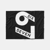 Couverture Polaire Six Seven Cool Numéro Génération Alpha Argot 6 7 T (Devant (Horizontal))