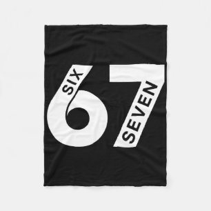 Couverture Polaire Six Seven Cool Numéro Génération Alpha Argot 6 7 T