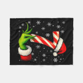 Couverture Polaire Six Seven Funny Christmas Couple Matching Meme (Devant (Horizontal))