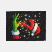 Couverture Polaire Six Seven Funny Christmas Meme Couple Matching  (Devant (Horizontal))
