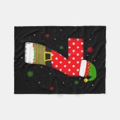 Couverture Polaire Six Seven Matching 67 Christmas Elf Hat Meme Gen A (Devant (Horizontal))