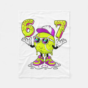 Couverture Polaire Six Seven Meme Tennis Crème Glacée Drip 67 Pour En