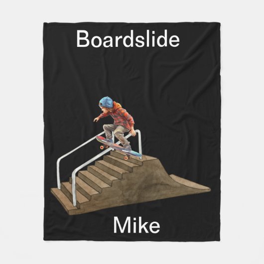 Couverture Polaire skate board (Devant)