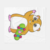 Couverture Polaire Skate de Hamster (Devant (Horizontal))