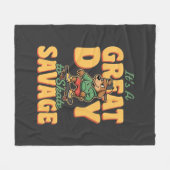 Couverture Polaire Skate Dog Great Day Savage (Devant (Horizontal))