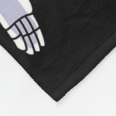 Couverture Polaire Skeleton Jouer Guitare Rock Et Roll Boys Enfants (Coin)