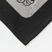 Couverture Polaire Skeleton Queen Tarot Card Gothique Witchy Hallowee (Coin)