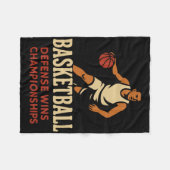 Couverture Polaire Sketll – Defense Wins Sketll Championships (Devant (Horizontal))