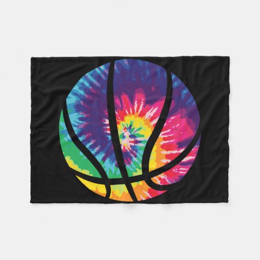 Couverture Polaire Sketll Tie Dye I Sketll Player I Sketll  (Devant (Horizontal))