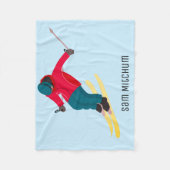 Couverture Polaire Ski (Devant)