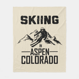 Couverture Polaire Ski à Aspen Colorado
