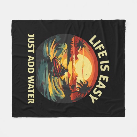 Couverture Polaire Ski à jet classique (Devant (Horizontal))