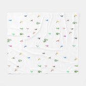 Couverture Polaire Ski alpin d'hiver Ski Ski Ski Motif (Devant (Horizontal))