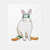 Couverture Polaire Ski Bunny Skier (Devant)