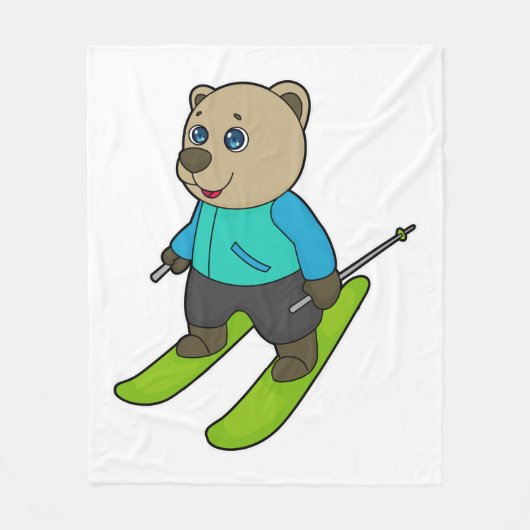 Couverture Polaire Ski de Bear (Devant)