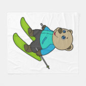 Couverture Polaire Ski de Bear (Devant (Horizontal))