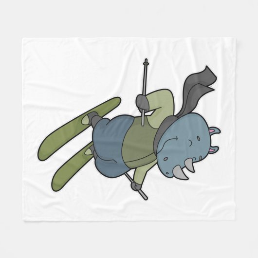 Couverture Polaire Ski de Rhino (Devant (Horizontal))