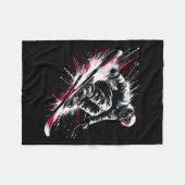 Couverture Polaire Ski Freeski Ski Freeski Hiver Extreme Sports (Devant (Horizontal))