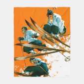 Couverture Polaire Ski Jumpers par Ski Weld (Devant)