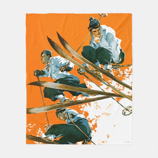 Couverture Polaire Ski Jumpers par Ski Weld (Devant)