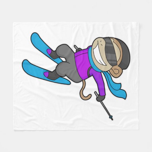 Couverture Polaire Ski Monkey (Devant (Horizontal))