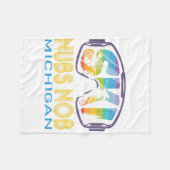 Couverture Polaire Ski Nubs Nob Michigan Vacances ski (Devant (Horizontal))