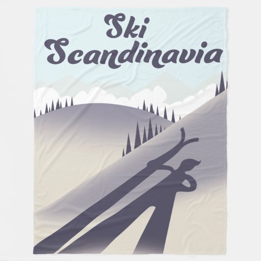Couverture Polaire Ski Scandinavie (Devant)