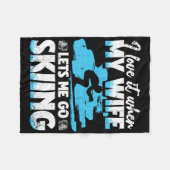 Couverture Polaire Ski Skiing Winter Sport _1 (Devant (Horizontal))