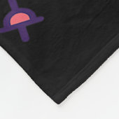 Couverture Polaire Skiing Rabbit Ski Poles Ski Goggles Easter Bunny  (Coin)