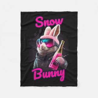 Couverture Polaire Skiing Snow Bunny Après-ski