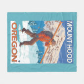 Couverture Polaire Skis de transport de neige de skieur - capot de (Devant (Horizontal))