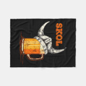 Couverture Polaire Skol Nordic Viking Helmet Drinking Gl (Devant (Horizontal))