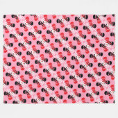Couverture Polaire Skulls et Crossbones (Devant (Horizontal))