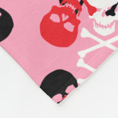 Couverture Polaire Skulls et Crossbones (Coin)