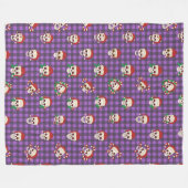 Couverture Polaire Skully Claus Plaid (Devant (Horizontal))