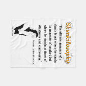 Couverture Polaire Skunkilosophy : Mesure finale d'une mouffette (Devant (Horizontal))