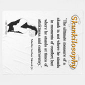 Couverture Polaire Skunkilosophy : Mesure finale d'une mouffette (Devant (Horizontal))