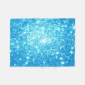 Couverture polaire Sky Blue Stars (Devant (Horizontal))