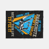 Couverture Polaire Skydiving If Your Parachute Doesnt Deploy Dont  (Devant (Horizontal))