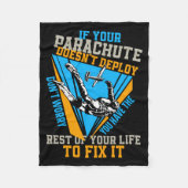 Couverture Polaire Skydiving If Your Parachute Doesnt Deploy Dont  (Devant)