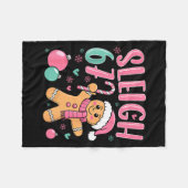 Couverture Polaire Sleigh 67 Gingerbread Christmas Six Seven Meme Vir (Devant (Horizontal))