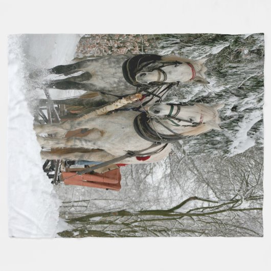 Couverture Polaire Sleigh Ride (Devant (Horizontal))
