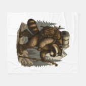 Couverture Polaire Sloth Camping Randonnée (Devant (Horizontal))