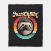 Couverture Polaire Sloth de Chillin (Devant)