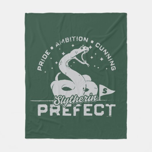 Couverture Polaire SLYTHERIN™ - Badge Préfet (Devant)