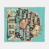 Couverture Polaire Smart Extraordinaire Reine Black Melanin Femme Bro (Devant (Horizontal))